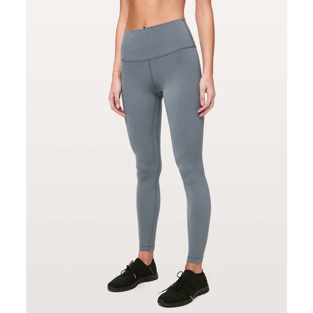 Lululemon Align Pant Leggings 28" Steam Blue Size 8